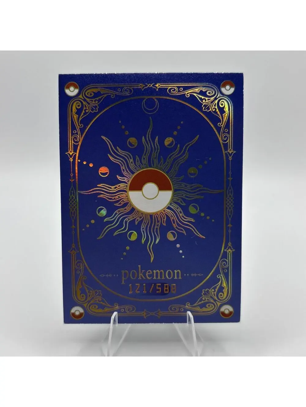 Pokemon Mengka 1.0 HIT - Serialized Arceus “The Courage” Tarot 152/558 - DK-002
